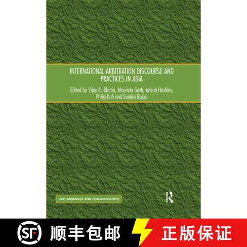 【3-4周达】International Arbitration Discourse and Practices in Asia [9780367594824]