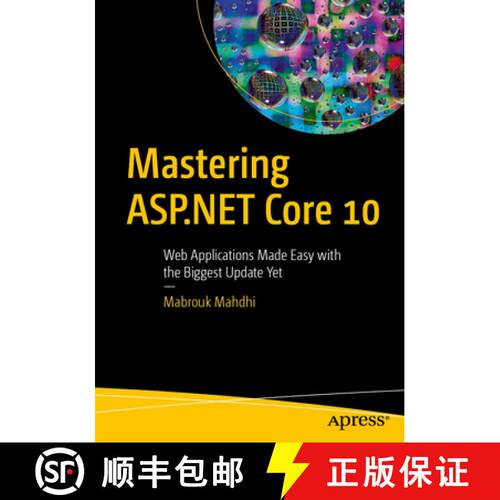 【3-4周达】Mastering ASP.NET Core 10: Web Applications Made Easy with the Biggest Update Yet (First E... [9798868818912]