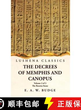 【3-4周达】The Decrees of Memphis and Canopus The Rosetta Stone Volume 2 of 3 [9781639239825]