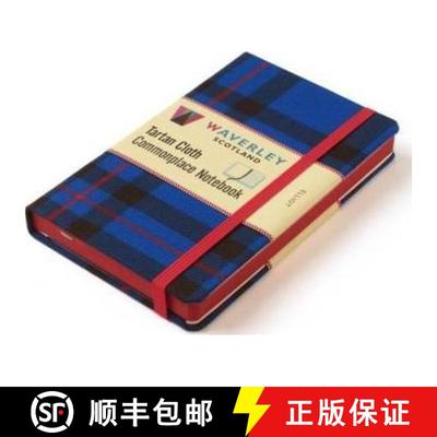 【3-4周达】Elliot Waverley Tartan Cloth Commonplace Large 21 x 13cm Notebook [9781849344500]