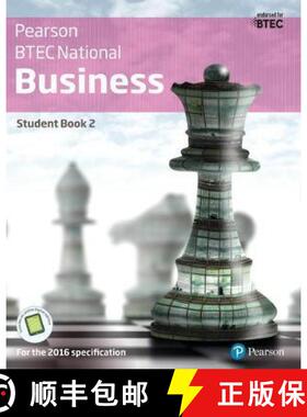 【3-4周达】BTEC Nationals Business Student Book 2 + Activebook: For the 2016 specifications [9781292126258]