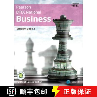 【3-4周达】BTEC Nationals Business Student Book 2 + Activebook: For the 2016 specifications [9781292126258]