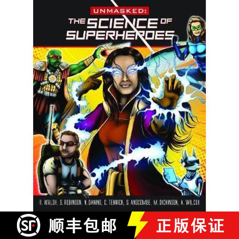 【3-4周达】Unmasked: Science Behind Superheroes [9781912979080]