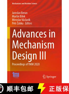【3-4周达】Advances in Mechanism Design III : Proceedings of TMM 2020 [9783030835965]