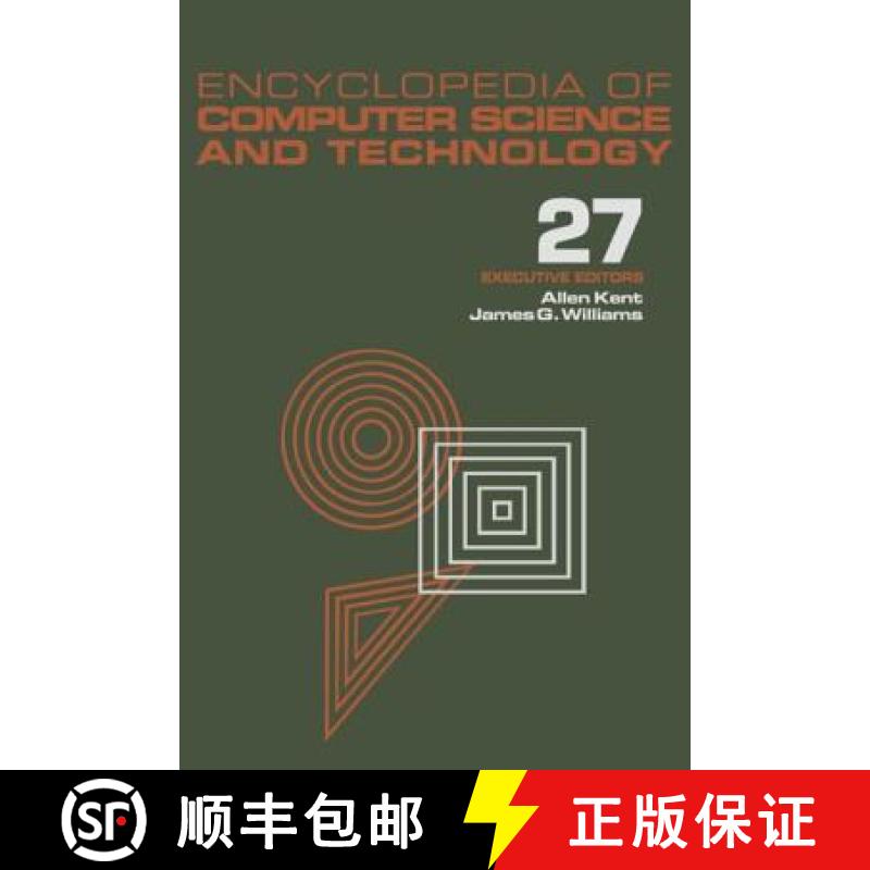 【3-4周达】Encyclopedia of Computer Science and Technology: Volume 27 - Supplement 12: Artificial Int... [9780824722807]