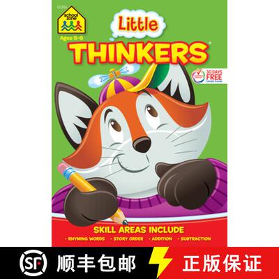 【3-4周达】Little Thinkers Kindergarten Deluxe Edition Workbook [9781601599490]