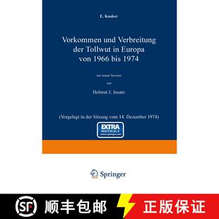 【3-4周达】Vorkommen und Verbreitung der Tollwut in Europa von 1966 bis 1974: Vorgelegt in der Sitzun... [9783540072720]