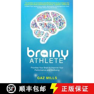 Brainy Your The and 9781998756254 Performance Athlete 4周达 Brain Prioritise Wellbeing Improve
