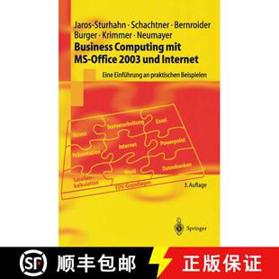 【3-4周达】Business Computing mit MS-Office 2003 und Internet : Eine Einführung an praktischen Beisp... [9783540200635]