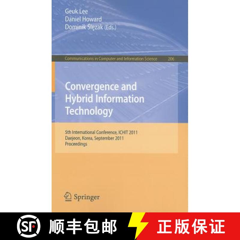 【3-4周达】Convergence and Hybrid Information Technology : 5th International Conference, ICHIT 2011, ... [9783642241055]