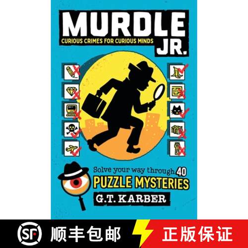 【3-4周达】Murdle Jr.: Curious Crimes for Curious Minds : Solve Your Way Through 40 Puzzle Mysteries!... [9780316582551]
