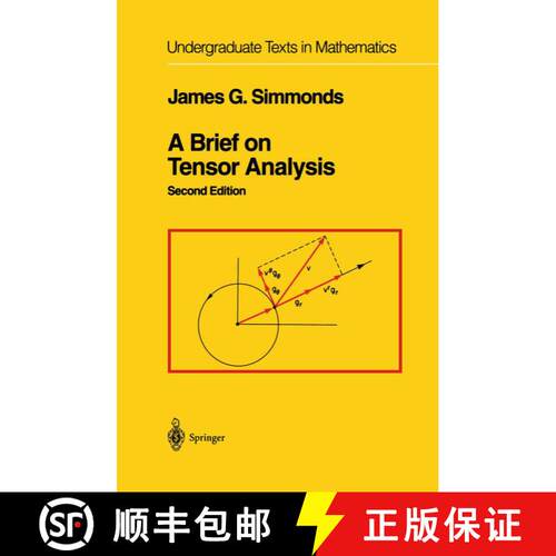【3-4周达】精装 A Brief on Tensor Analysis (Second Edition 1994) [9780387940885]