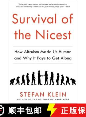 预订 Survival of the Nicest: How Altruism Made Us Human and Why It Pays to Get Along [9781615190904]