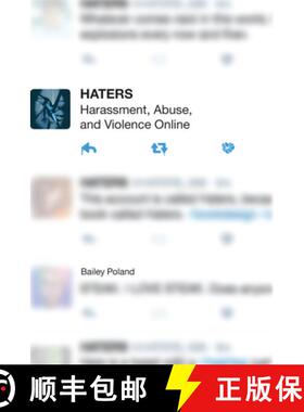 【3-4周达】Haters: Harassment, Abuse, and Violence Online [9781612347660]