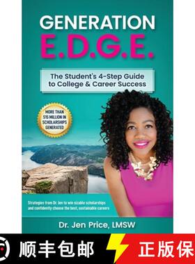 预订 Generation E.D.G.E.: The Student's 4-Step Guide to College & Career Success [9781735836904]