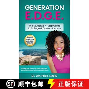 【3-4周达】Generation E.D.G.E.: The Student's 4-Step Guide to College & Career Success [9781735836904]
