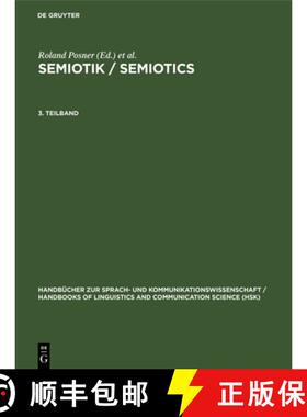 预订 Semiotik / Semiotics Handbücher zur Sprach- und Kommunikationswissenschaft / Handbooks of Lingu... [9783110156621]