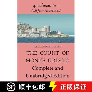Edition Unabridged and volume... All four 9782491251437 Monte 4周达 volumes The Cristo Count Complete