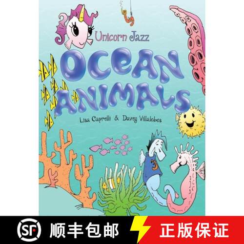【3-4周达】Ocean Animals : Unicorn Jazz Unicorn Book Series [9781951203177]