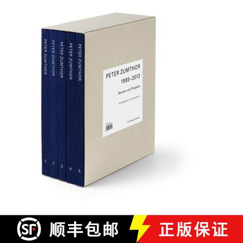 【3-4周达】精装 Peter Zumthor 1985-2013: Buildings and Projects, German Language Edition [9783039422470]