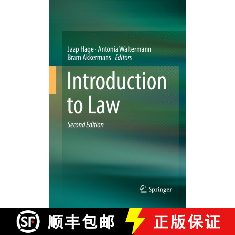 【3-4周达】Introduction to Law (Softcover reprint of the original 2nd ed. 2017) [9783319861142] - 实物图