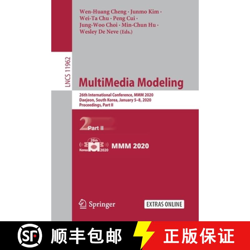 【3-4周达】MultiMedia Modeling : 26th International Conference, MMM 2020, Daejeon, South Korea, Janua... [9783030377335]