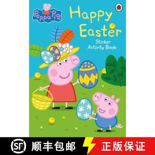 Easter 9780241245187 4周达 Book Activity Sticker Happy Pig Peppa