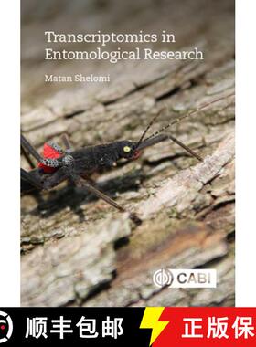 【3-4周达】Transcriptomics in Entomological Research [9781789243130]
