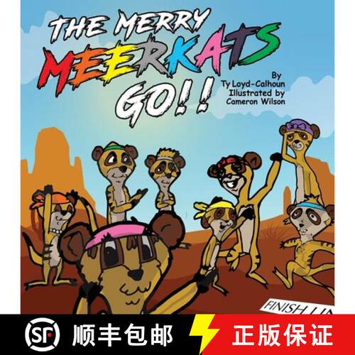 【3-4周达】The Merry MEERKATS Go!!: The First Book of its Series [9780999727225]