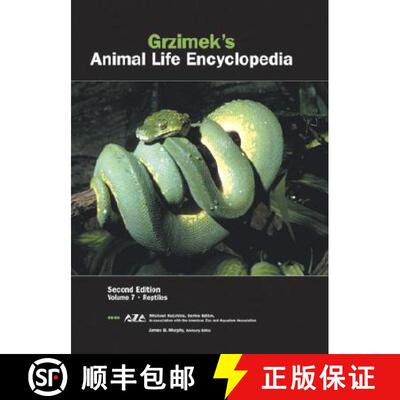 预订 精装 Grzimek's Animal Life Encyclopedia, Volume 7: Reptiles (Edition: 2) [9780787657833]