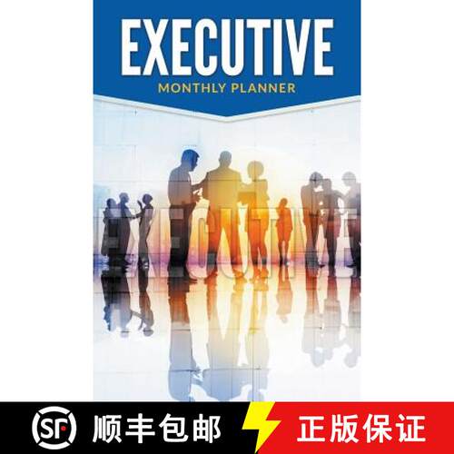 【3-4周达】Executive Monthly Planner [9781681450179]