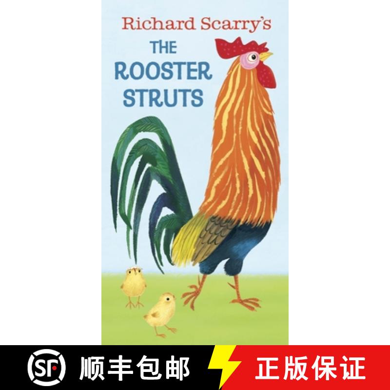 【3-4周达】Richard Scarry's the Rooster Struts [9780553508529]