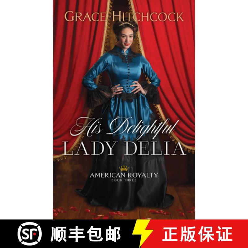 【3-4周达】His Delightful Lady Delia [9780764240850]