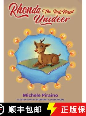 【3-4周达】Rhonda The Red -nosed Unideer [9798218048341]