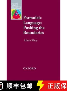预订 Formulaic Language - Pushing the Boundaries [9780194422451]