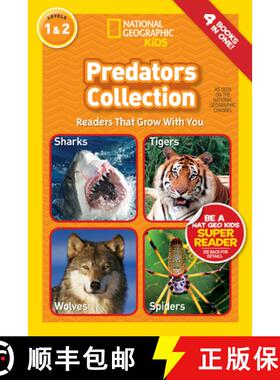 预订 National Geographic Readers: Predators Collection : Readers That Grow With You: Readers That Gro... [9781426314063]