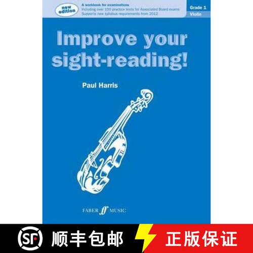 【3-4周达】Improve your sight-reading! Violin Initial-Grade 1: Violin Solo [9780571536214]