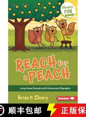 【3-4周达】Reach for a Peach: Long Vowel Sounds with Consonant Digraphs [9781728441306]