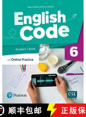 【3-4周达】English Code American 6 Student's Book + Student Online World Access Code pack [9781292352527]