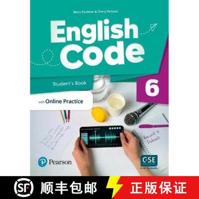 【3-4周达】English Code American 6 Student's Book + Student Online World Access Code pack [9781292352527]