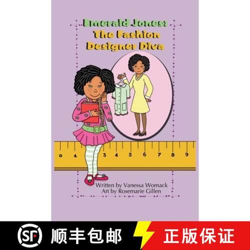 【3-4周达】Emerald Jones: The Fashion Designer Diva [9781734897500]