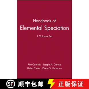 【3-4周达】Handbook Of Elemental Speciation 2V Set [Wiley化学化工] [9780470014653]