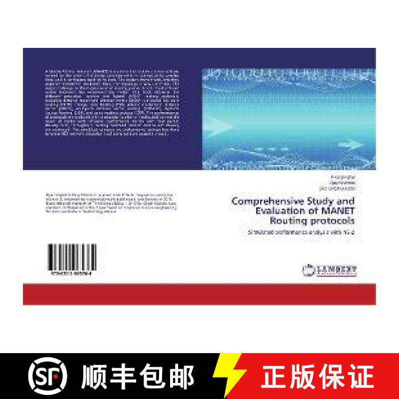 预订 Comprehensive Study and Evaluation of MANET Routing protocols [9786202065764]