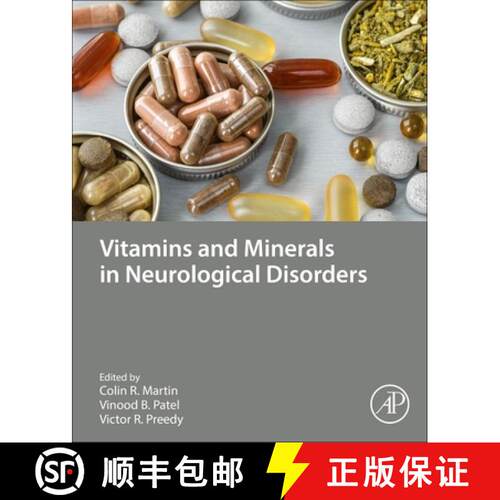 【3-4周达】精装 Vitamins and Minerals in Neurological Disorders [9780323898355]