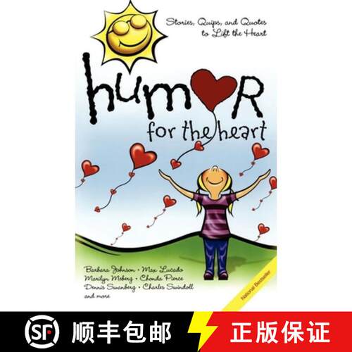 【3-4周达】Humor for the Heart: Stories, Quips, and Quotes to Lift the Heart [9781416533436]
