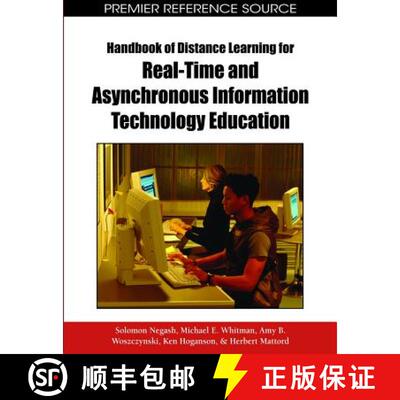 【3-4周达】精装 Handbook of Distance Learning for Real-Time and Asynchronous Information Technology E... [9781599049649]