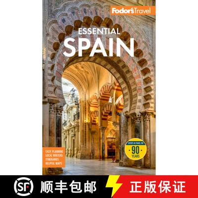【3-4周达】Fodor's Essential Spain 2026 [9781640978539]