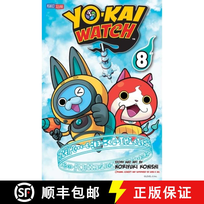 【3-4周达】Yo-Kai Watch, Vol. 8, Volume 8 [9781421596914]