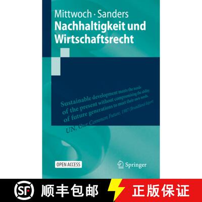 【3-4周达】Nachhaltigkeit und Wirtschaftsrecht [9783662707012]