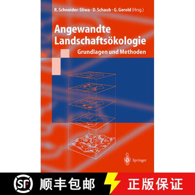 【3-4周达】Angewandte Landschaftsökologie : Grundlagen und Methoden [9783540659389]